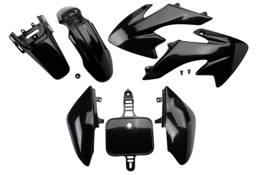 CRF50F 04-26 Replacement Plastic Kit Black | UFO | CRF's Only